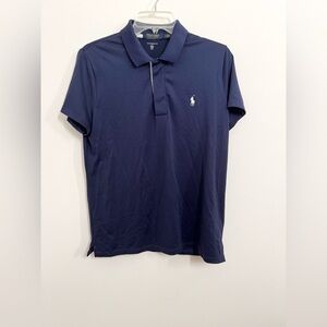 Polo by Ralph Lauren Women’s Navy Blue Polo Shirt
